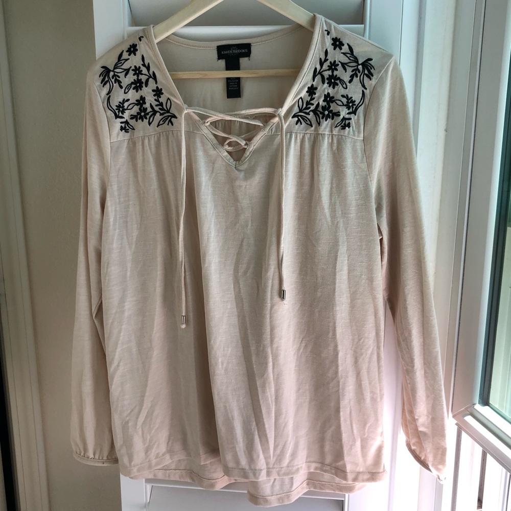 Karen Brooks women’s Embellished Blouse